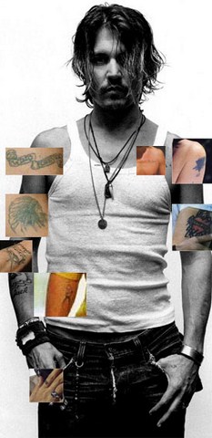Daily Vibes: Johnny Depp Tattoos